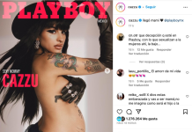 CAZZU POSA EMBARAZADA PARA PLAYBOY Y SE DEFIENDE POR PROPONER UNA SENSUALIDAD DIFERENTE