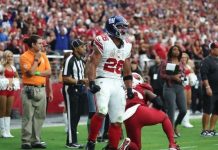 SAQUON BARKLEY SE PIERDE TRES JUEGOS CON LOS NEW YORK GIANTS TRAS SUFRIR UN ESGUINCE