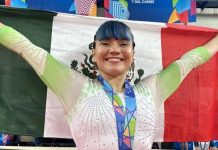 Alexa Moreno gana el oro en la Copa Mundial de gimnasia artística en París, Francia