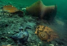 Hallan templo de la diosa Afrodita en urbe sumergida de Thonis-Heraclion, en Egipto