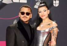 CHRISTIAN NODAL Y CAZZU CELEBRAN EL PRIMER MES DE SU HIJA