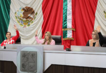 SE INSTALA EN EL CONGRESO DE SONORA LA MESA DIRECTIVA DE LA DIPUTACIÓN PERMANENTE