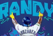 ¡DESATA SU PODER! RANDY AROZARENA PEGA SU PRIMER “BOMBAZO” DEL AÑO EN GRANDES LIGAS