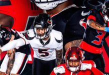 Los Houston Texans de la NFL presentan sus nuevos uniformes a ritmo de mariachi