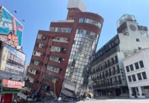 Terremoto en Taiwán