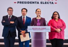 “ES UN MOMENTO MUY ESPECIAL PARA EL PUEBLO DE MÉXICO Y VAMOS A SER MUY RESPONSABLES, DIPUTADOS, DIPUTADAS, EL EJECUTIVO, EL LEGISLATIVO”: CLAUDIA SHEINBAUM