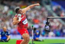 El mexicano Uziel Muñoz hizo historia en el impulso de bala de París 2024