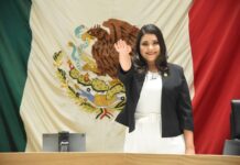 DENI GASTELUM BARRERAS RINDE PROTESTA COMO DIPUTADA DEL DISTRITO 16 EN CAJEME