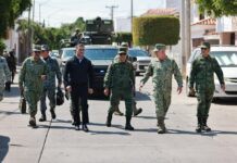 Gabinete de seguridad del Gobierno de México realiza mesa de trabajo en Culiacán, Sinaloa