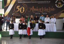 RECONOCE AYUNTAMIENTO AL CENTRO DE BACHILLERATO TECNOLÓGICO Y AGROPECUARIO #38 POR SU 50 ANIVERSARIO