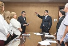 TOMA PROTESTA ALCALDE DE CAJEME A DIRECTOR GENERAL DE LA PROMOTORA INMOBILIARIA