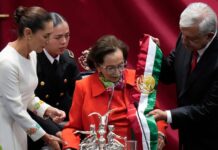 IFIGENIA MARTÍNEZ, LA PIONERA DE LA IZQUIERDA EN MÉXICO PRESIDIÓ LA TOMA DE PROTESTA DE SHEINBAUM
