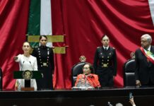 Toma de protesta de Sheinbaum como presidenta de México