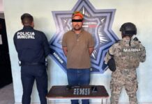 CAPTURA SSPM Y MARINA A DOS POR PRESUNTO DELITO CONTRA LA SALUD Y VIOLENCIA FAMILIAR
