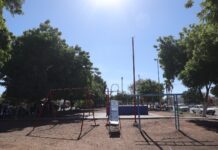 COADYUVAN GOBIERNO MUNICIPAL DE CAJEME, SEMAR Y SOCIEDAD EN REHABILITACIÓN DE PARQUE PÚBLICO