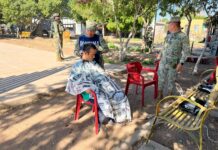 REALIZAN ACCIONES SOCIALES EN COLONIA LOS PRESIDENTES