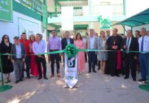 PARTICIPA PRESIDENTE JAVIER LAMARQUE EN INAGURACION DE LA ESCUELA SECUNDARIA SENDA MARÍA MADRE EN CAJEME