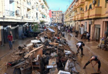 Se elevan a 205 los muertos por las lluvias torrenciales en España