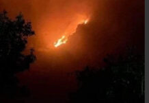 Se produce fuerte incendio en paraje de La Misión, Hidalgo