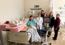 DIF Cajeme Visita a la Primera Recién Nacida de Navidad 2024 en IMSS Bienestar*