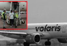 FGR investiga por dos delitos a Mario ‘G’, hombre que intentó desviar avión de Volaris hacia EU