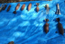 Ubican y desactivan explosivos en Buenavista, Michoacán