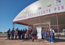 REALIZAN JORNADA DE LIMPIEZA Y PINTURA EN EL ESPACIO PÚBLICO «EL TEJABÁN» DE VILLA BONITA EN CD. OBREGÓN