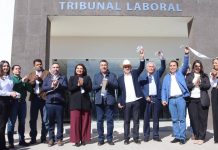 ATESTIGUA ALCALDE JAVIER LAMARQUE INAUGURACIÓN DEL PRIMER TRIBUNAL LABORAL EN CAJEME