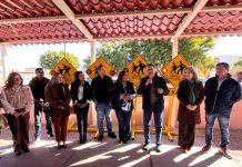PONE EN MARCHA JAVIER LAMARQUE PROGRAMA DE SEÑALIZACIÓN VIAL EN ZONAS ESCOLARES DE CAJEME