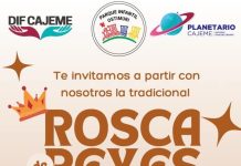INVITA DIF CAJEME A DISFRUTAR DE LA TRADICIONAL ROSCA DE REYES EN PARQUE INFANTIL OSTIMURI