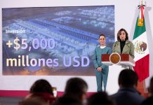 PRESIDENTA CLAUDIA SHEINBAUM ANUNCIA INVERSIÓN DE 5 MIL MDD DE AMAZON WEB SERVICES EN MÉXICO