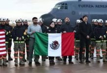 SALIÓ RUMBO A CALIFORNIA EQUIPO MEXICANO DE AYUDA HUMANITARIA PARA APOYAR EN EL COMBATE A LOS INCENDIOS FORESTALES EN ESA ENTIDAD