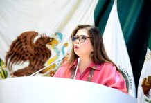 Diputada Gabriela Tapia Fonllem, en el contexto de la promulgación de la Constitución Política de México, presenta iniciativa de reforma de no reelección.