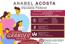 ACERCARÁ SERVICIOS ANABEL ACOSTA A TRAVÉS DE JORNADA COMUNITARIA