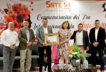 EN EL MARCO DEL DÍA INTERNACIONAL DE LA MUJER RECONOCE LAMARQUE A MAESTRAS DE CAJEME POR SU ENTREGA A LA EDUCACIÓN