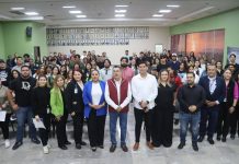 DA LA BIENVENIDA JAVIER LAMARQUE A NUEVOS INTEGRANTES DE JÓVENES CONSTRUYENDO EL FUTURO EN CAJEME