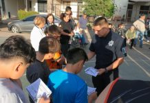 SE REÚNEN VECINAS Y VECINOS DE LA MIRAVALLE CON PERSONAL DE LA SSPM EN CAJEME*