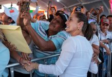 EN HUIMANGUILLO, TABASCO PRESIDENTA CLAUDIA SHEINBAUM DA BANDERAZO DE SALIDA A LA CONSTRUCCIÓN DE 44 MIL 500 VIVIENDAS*