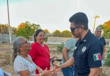 *LLEVAN POLICÍA COMUNITARIO A COLONIA VALLE DORADO EN CAJEME*