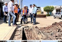 *SUPERVISA ALCALDE DE CAJEME AVANCE EN REHABILITACIÓN DE INFRAESTRUCTURA SANITARIA Y TRABAJOS DE BACHEO*